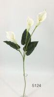 RAMO CALA LILY x 3 flores/85cm